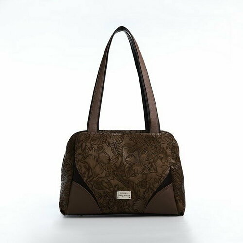 фото Сумка тоут золотой дождь, коричневый