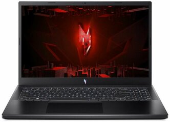 Ноутбук Acer Nitro V 15ANV15-51 (NH.QN9CD.002) Core i5-13420H/16GB/SSD1TB/15.6"/RTX 3050 6GB/IPS/FHD/NoOS/Black