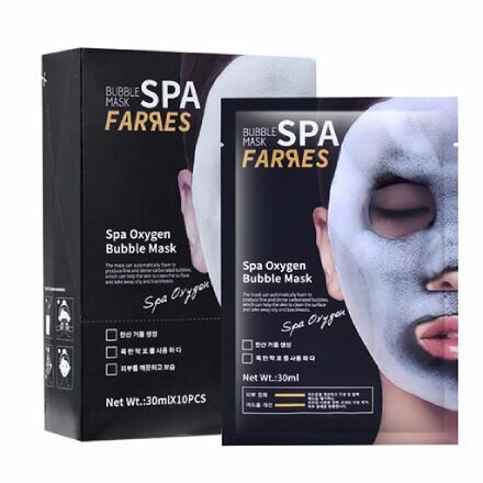 Farres cosmetics Маска для лица Пузырьковая Spa Bubble 30мл