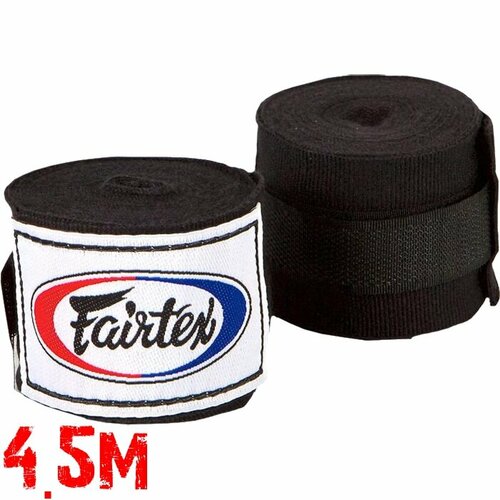 Боксёрские бинты Fairtex Black 4.5 м.