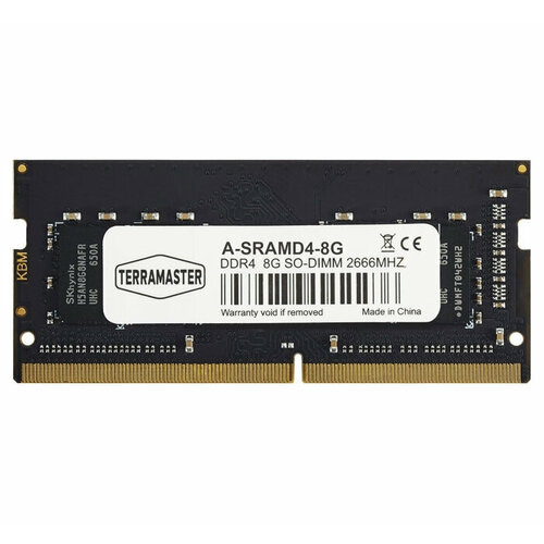 Оперативная память TerraMaster A-SRAMD4-8G/8GB / PC4-21300 DDR4 UDIMM-2666MHz SO-DIMM/в комплекте 1 модуль