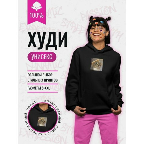 фото Худи shulpinchik, размер xl, черный
