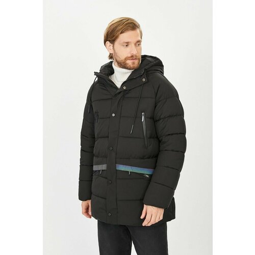 Куртка Baon, размер 56, черный куртка baon b6024014 размер 56 бежевый