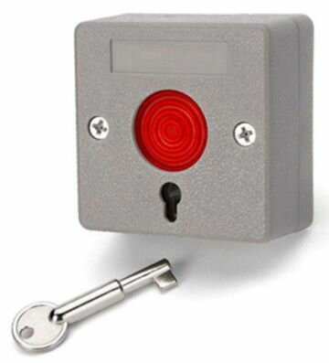 Тревожная кнопка ST-AB010 с фиксацией; Ручной извещатель