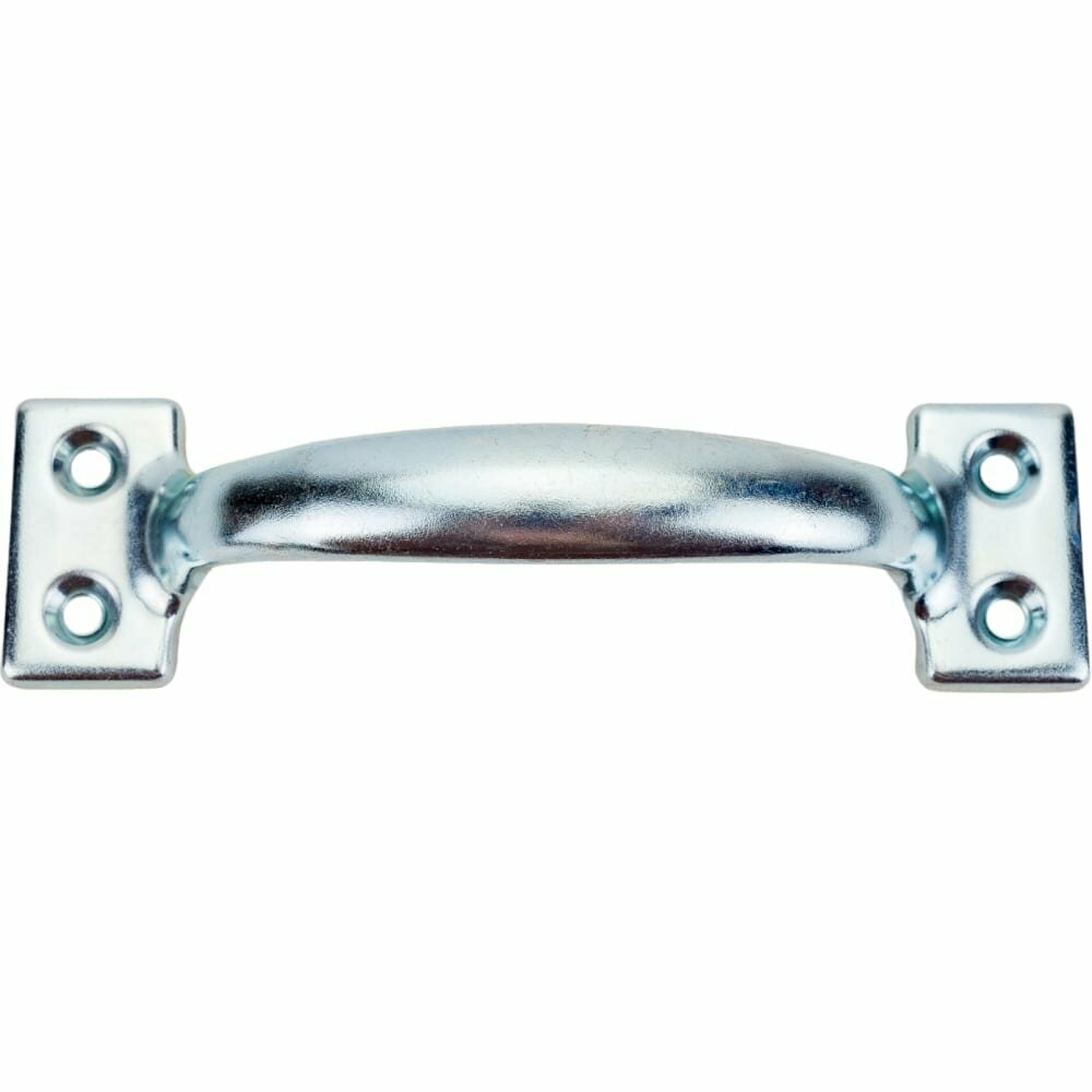 фото РемоКолор Ручка-скоба дверная Ремоколор цельнотянутая РС-120, оцинкованная 70-0-812