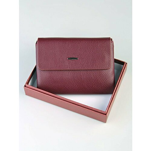 фото Кошелек , фактура зернистая, бордовый morios