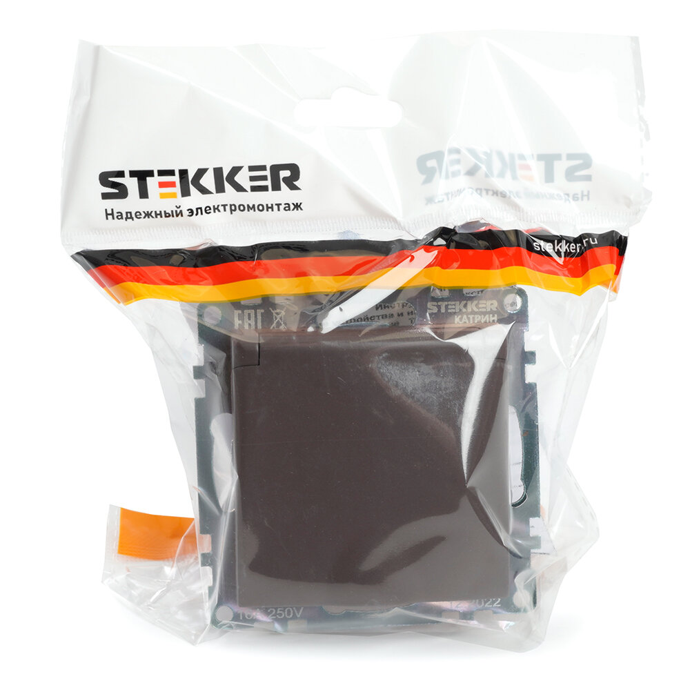 1-местная розетка STEKKER - фото №7