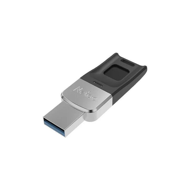 Флеш-накопитель Netac US1 USB3.0 AES 256-bit Fingerprint Encryption Drive 128GB ( с отпечатком пальца ) - фото №12