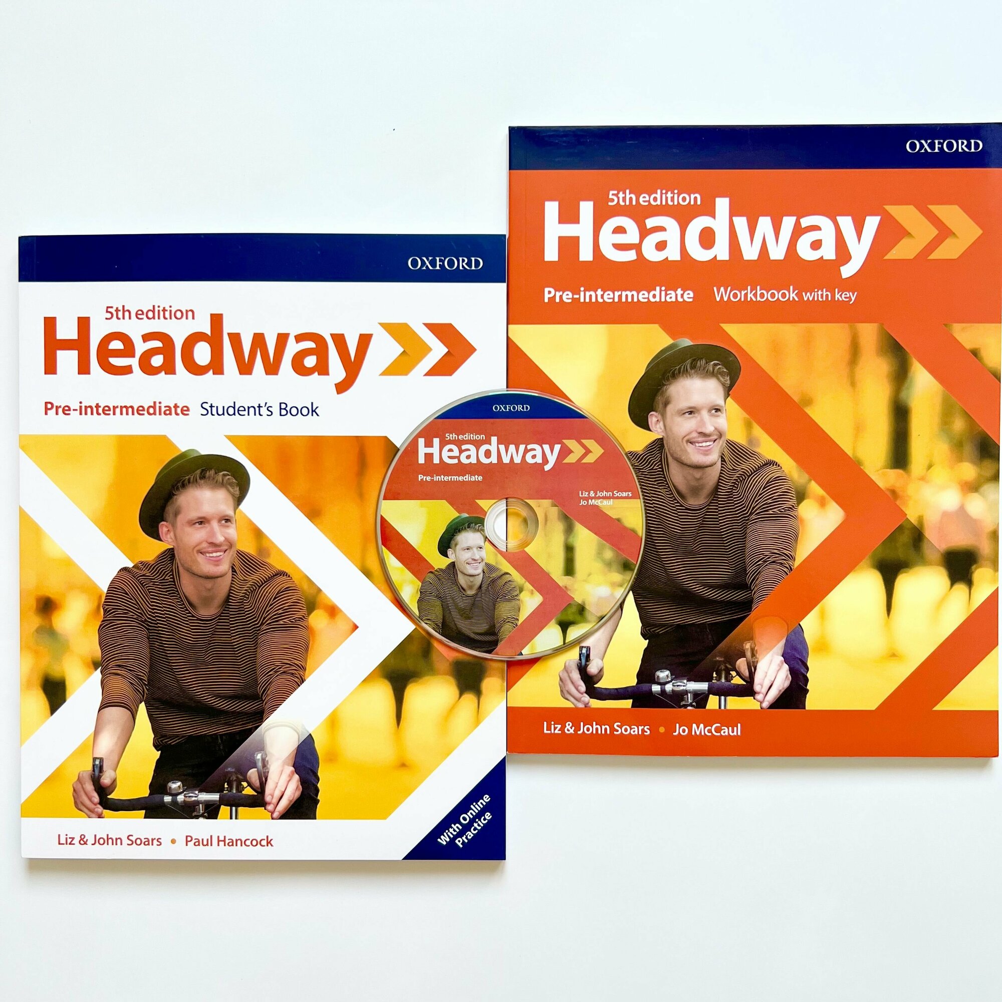 Headway pre-intermediate 5-th edition Пятое издание Комплект Учебник+Тетрадь+CD