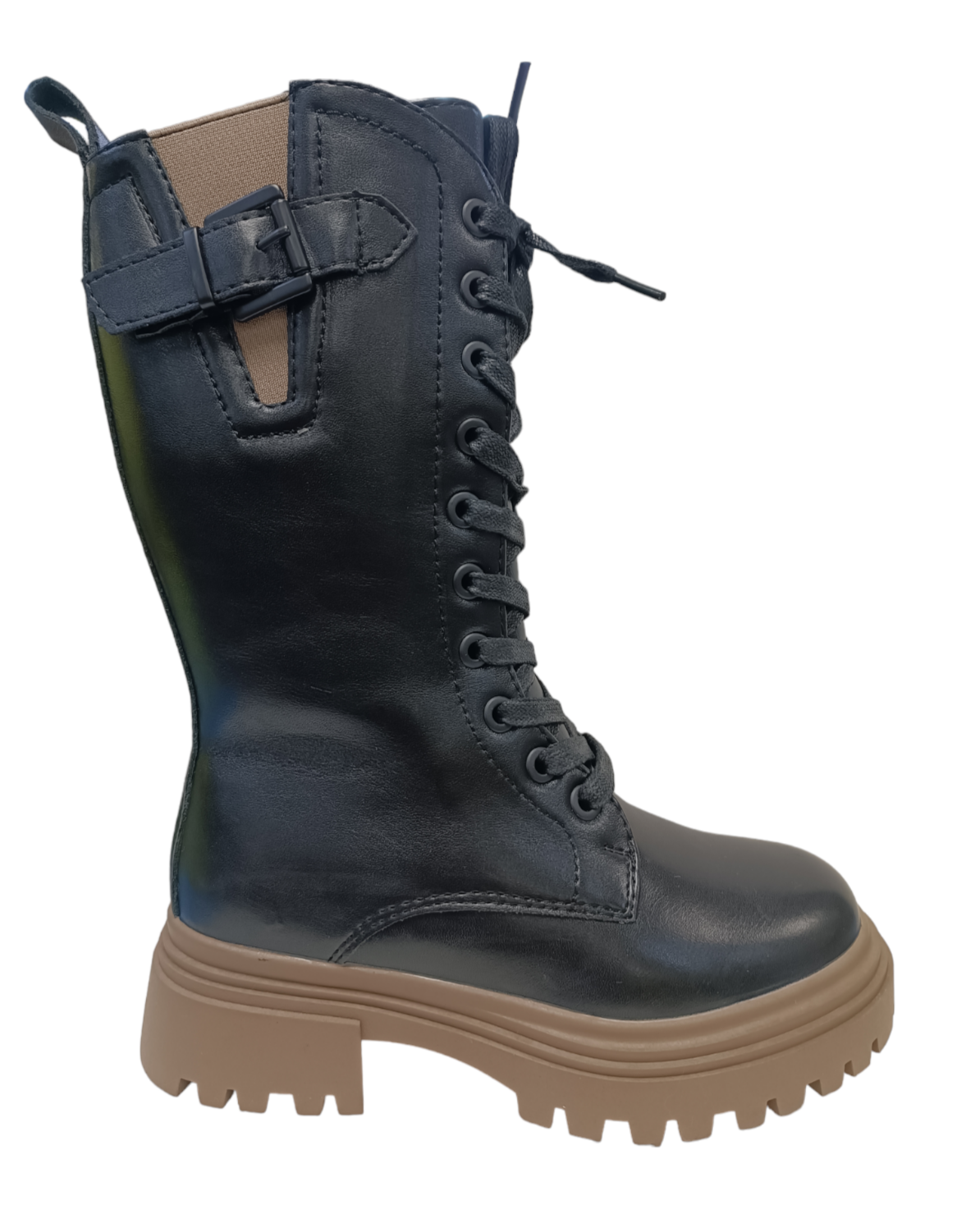 фото Сапоги зимние для девочки, размер 33, черный