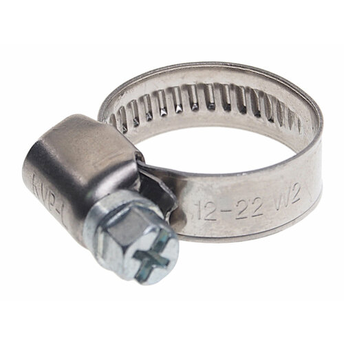 Хомут ленточный 012-022мм 9мм червячный нержавеющая сталь KVP 173₽