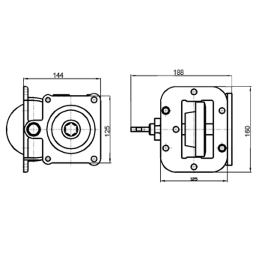 Коробка ГАЗ-САЗ-4509 отбора мощности КПП 5-ст под НШ самосвал короткий шток агрегат 17006₽