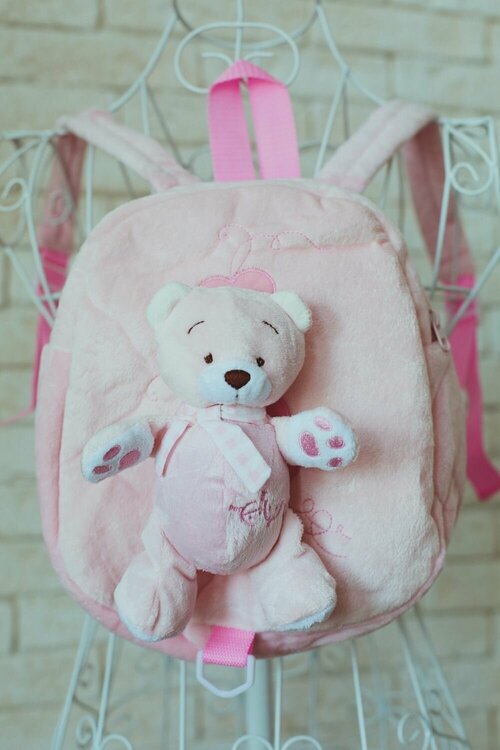 Рюкзачок детский розовый