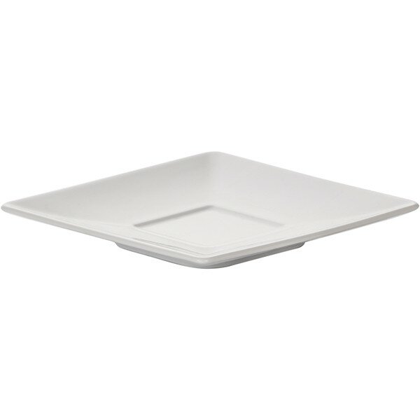 фото Набор из 4 блюдец "Classic" квадратное 14х14 см, белый, фарфор, Lubiana, 2582