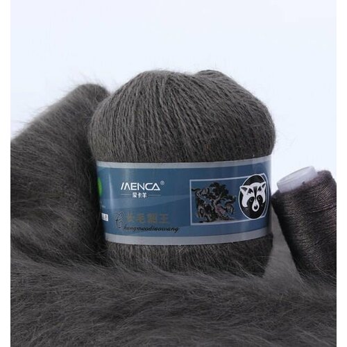 Пряжа Пух норки (синяя этикетка) (5 шт)