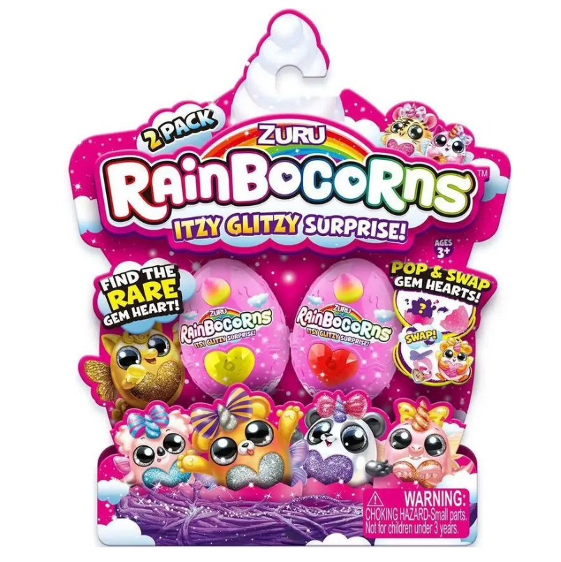 Игрушка Zuru Rainbocorns Itzy glitzy surprise Сюрприз 9207 (2 яйца)