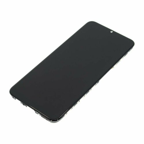 Дисплей для Samsung A037F Galaxy A03s (в сборе с тачскрином) в рамке (159 мм) черный, 100%