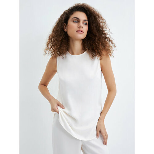 фото Топ zarina, размер xs (ru 42), белый