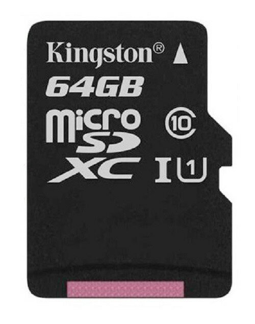 Карта памяти Micro SDXC Class 10 UHC-I A1 100MB/s 64Gb без адаптера