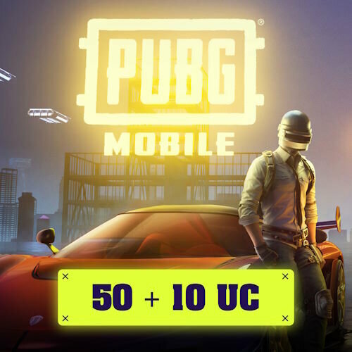 Код пополнения PUBG Mobile 60 UC 9900₽