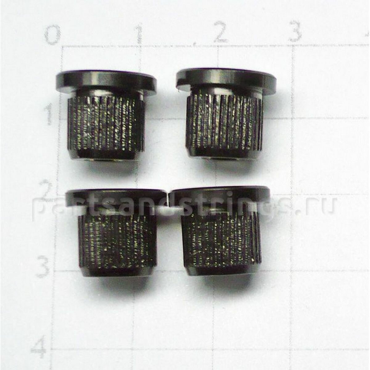Втулки-струнодержатели Gotoh TLB-2 Черный, 4шт — фото 1
