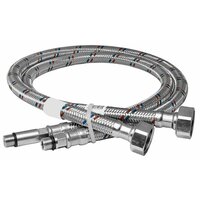Подводка гибкая для смесителей 1 / 2" х М10 х 120 см ТИМ