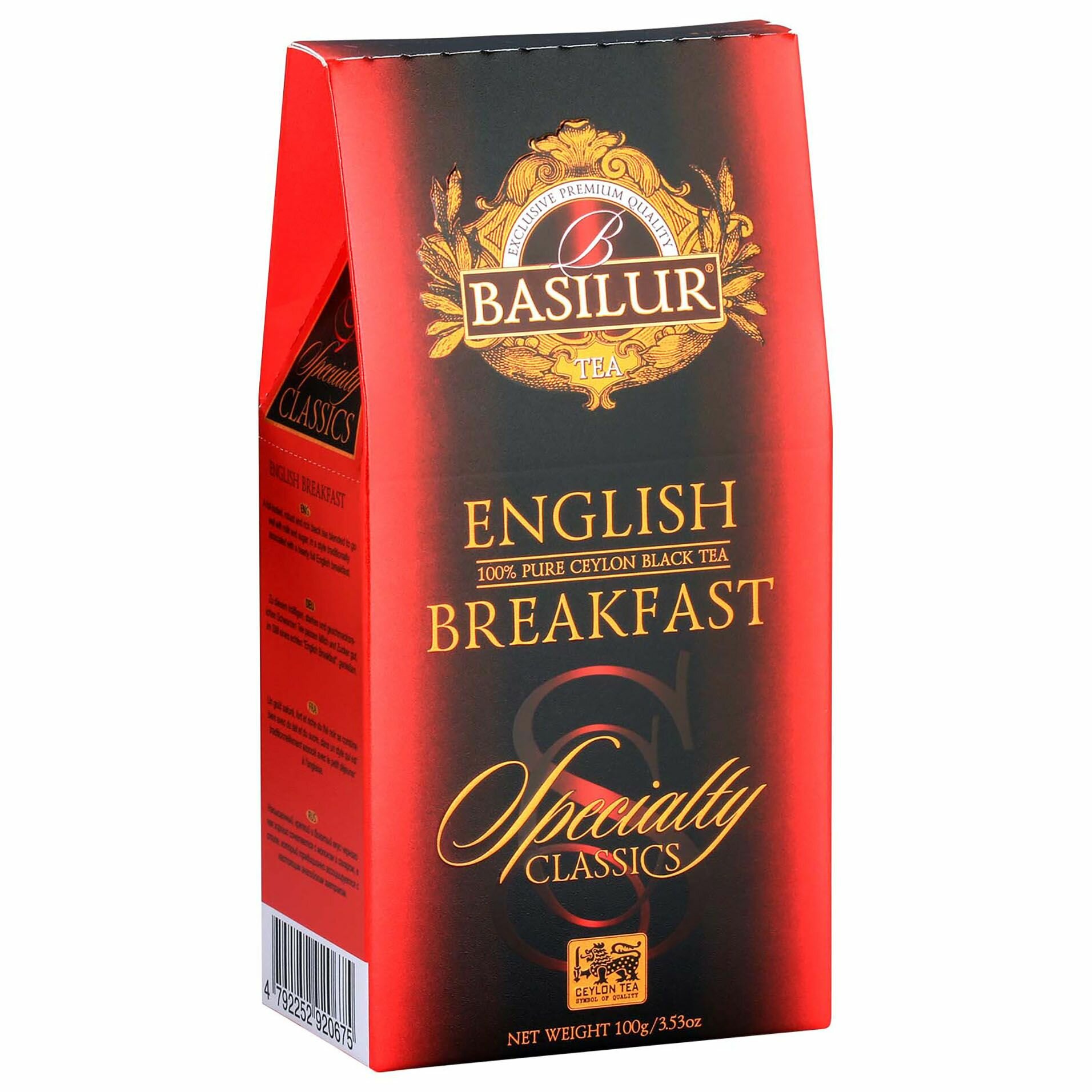Чай черный Basilur Избранная классика Английский завтрак 100г Basilur Tea Export - фото №3