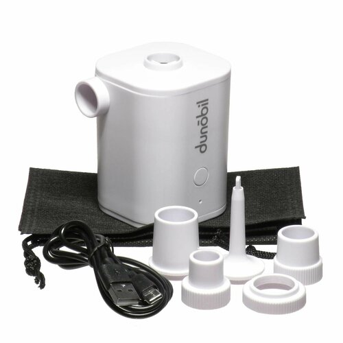 Беспроводной аккумуляторный компрессор Dunobil luft turbo для накачивания надувных лодок матрасов плавательных кругов игрушек прочего инвентаря 2499₽