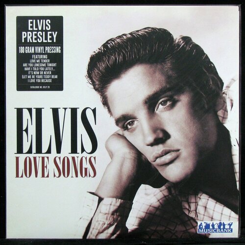 виниловая пластинка musicbank elvis presley – christmas album Виниловая пластинка Musicbank Elvis Presley – Love Songs