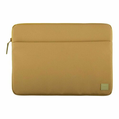 чехол для ноутбука 14 uniq vienna laptop sleeve черный Защитный чехол Uniq Vienna RPET Fabric (ShockSorb) для MacBook Pro 14 Canary Yellow