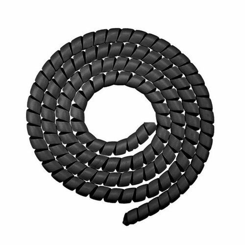 Спиральная обмотка проводки, оплетка для проводов кабеля 8 мм (спиральная) 1м