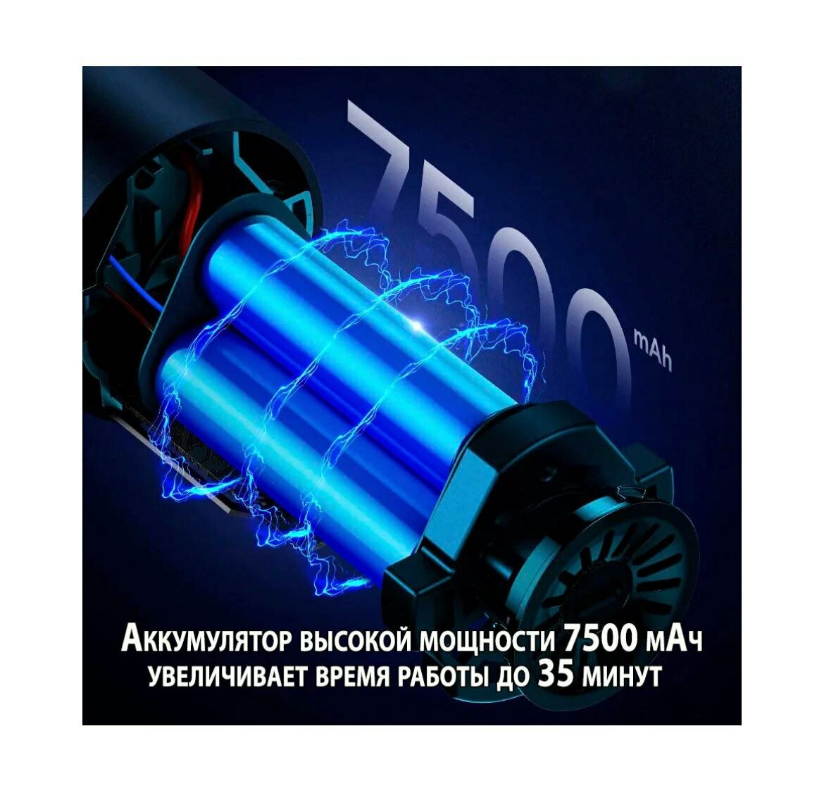 Портативный беспроводной автомобильный пылесос Baseus A5 Car Vacuum Cleaner, с силой всасывания: 16000 PA — фото 12