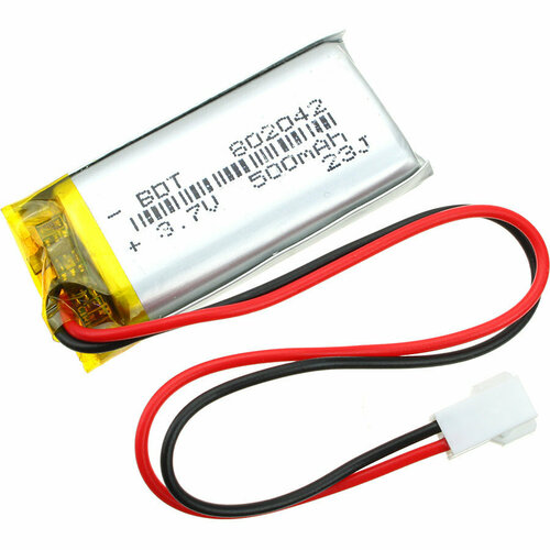 Аккумулятор 3.7V 0.50Ah Li-Po 802042