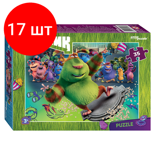 Комплект 17 шт, Пазл 35 эл. Step Puzzle Финник пазл step puzzle fisher price 91224 35 дет