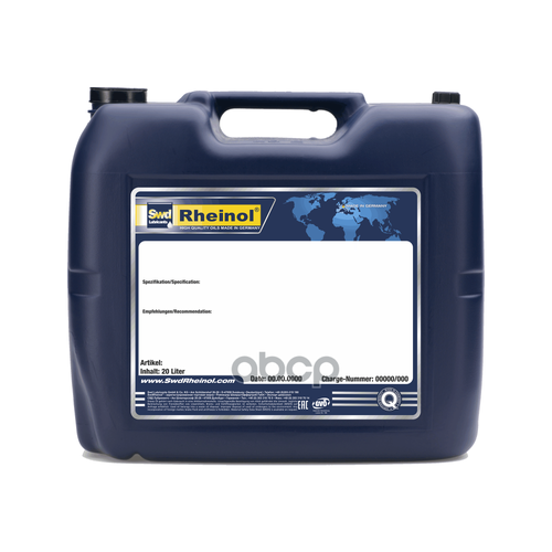 Hlp Vg 46 Гидравлическое Масло 20Л SWD Rheinol арт 34046280 12565₽