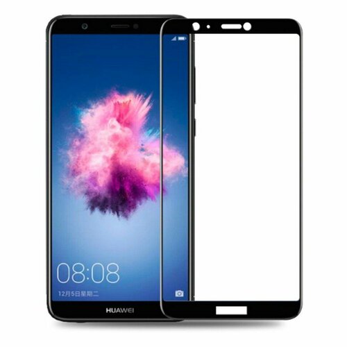 Защитное стекло FULL 3D для Huawei P Smart / Enjoy 7S (черный) защитное стекло полное покрытие для huawei p smart huawei enjoy 7s белое