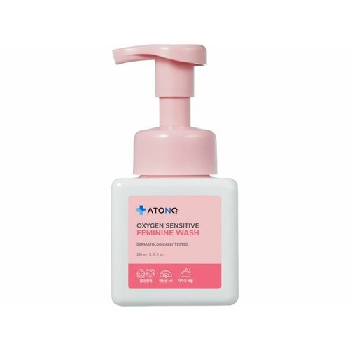 Кислородная пенка для интимной женской гигиены ATONO2 OXYGEN SENSITIVE FEMININE WASH кислородная пенка для интимной женской гигиены atono2 oxygen sensitive feminine wash 250 мл