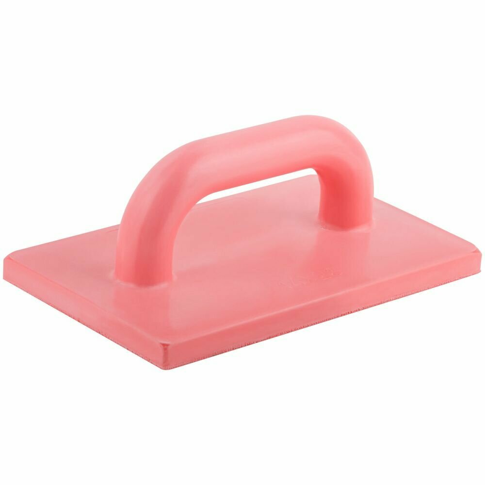 фото Терка строительная полиуретановая облегченная красная, 140х230 мм, арт. 5452