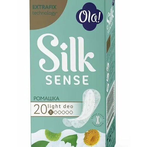 Прокладки ежедневные OLA! Silk Sense LIGHT тонкие стринг-мультиформ 20шт