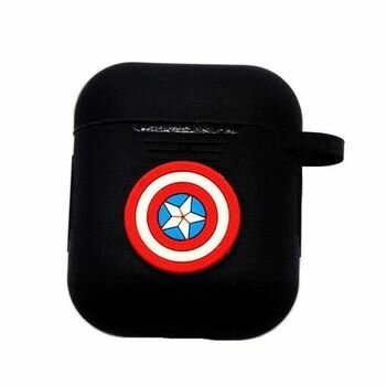 Чехол для наушников Air Pods, Капитан Америка/Captain America