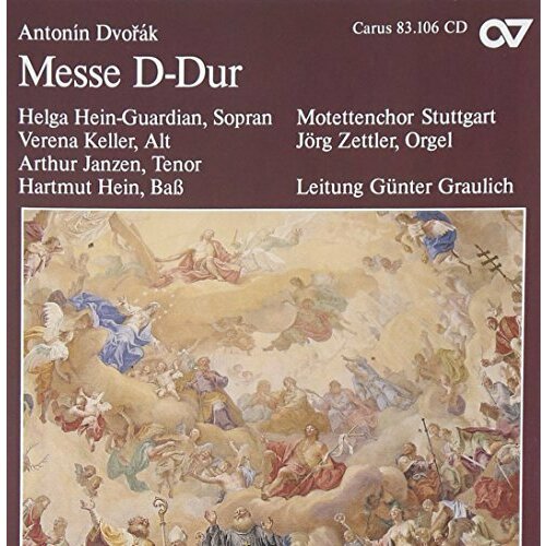 AUDIO CD DVORAK: Mass in D major dvorak dvorak requem stabat mater