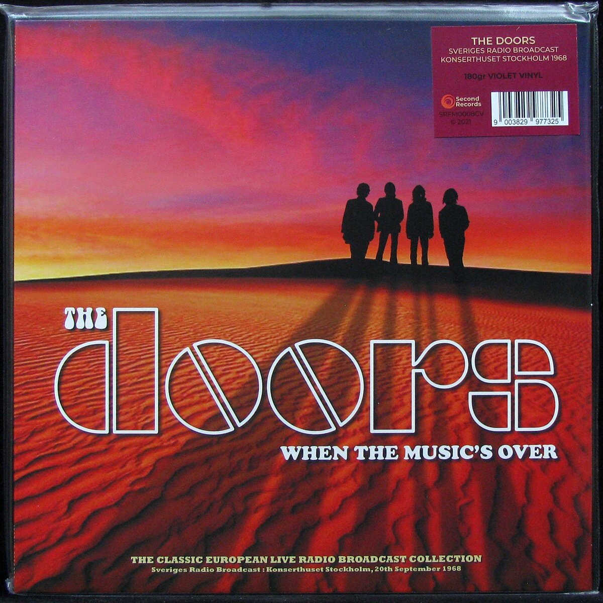 Виниловая пластинка Second Doors – When The Music's Over (violet vinyl)