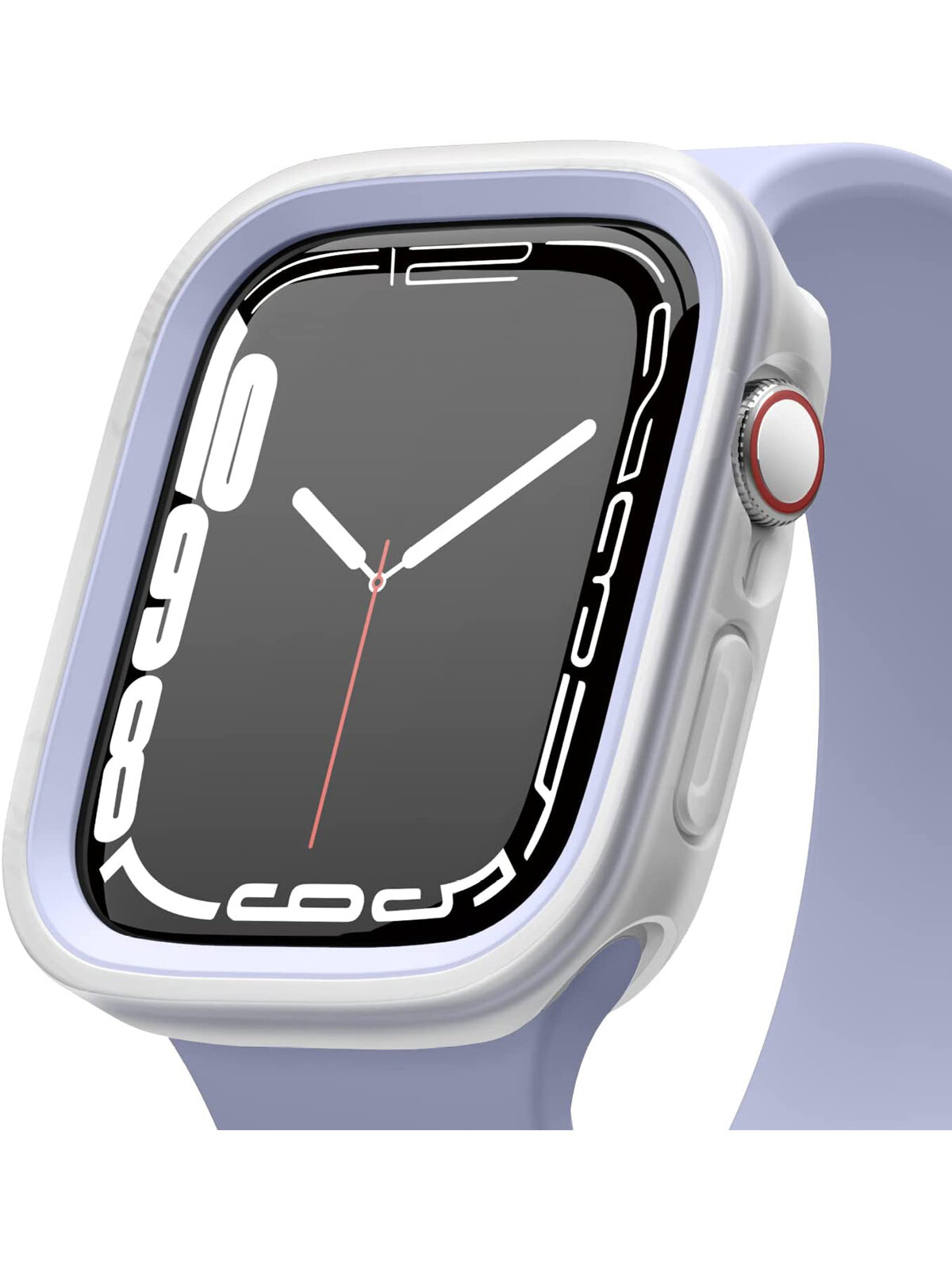 Elago для Apple Watch 44/45 mm чехол DUO case Clear/Purple