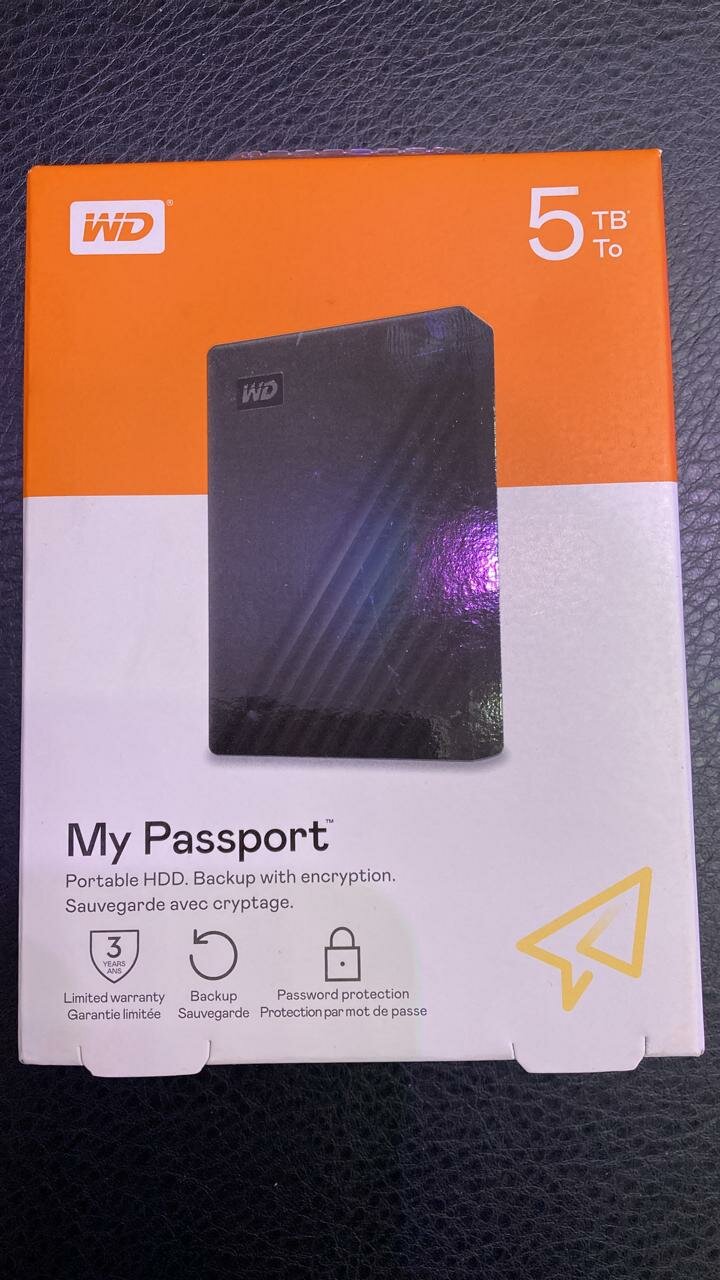 Внешний жесткий диск WD My Passport , 4Тб, красный - фото №15