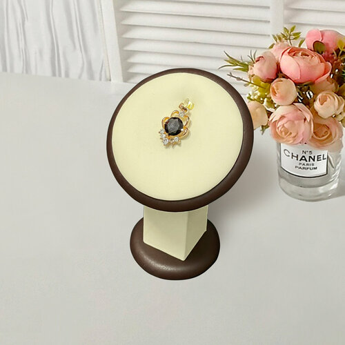 фото Подставка для украшений контур-центр, 8х10х8 см, мультиколор, бежевый