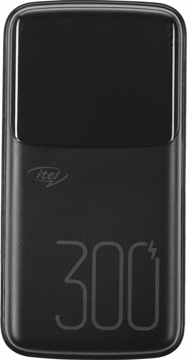 Внешний аккумулятор (Power Bank) ITEL IPP-85, 30000мAч, черный