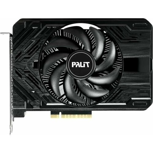 Видеокарта Palit NVIDIA GeForce RTX 4060 RTX4060 STORMX 8ГБ StormX GDDR6 Ret ne64060019p1-1070f 130230₽