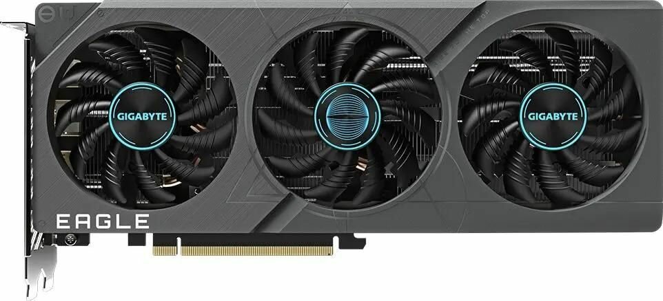 Видеокарта GIGABYTE NVIDIA GeForce RTX 4060TI GV-N406TEAGLE-8GD 8ГБ Eagle, GDDR6, Ret