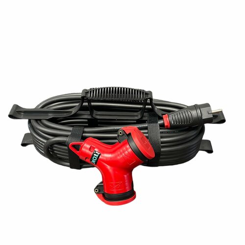 Силовой удлинитель на рамке с заземлением серии iCONNECT PRO ПВС 3х1,5 мм 2 гнезда IP44 ГОСТ 40 м iTOK