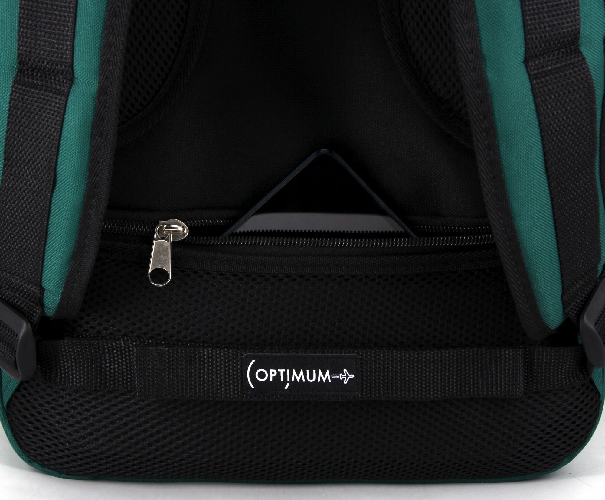 Рюкзак сумка дорожная чемодан ручная кладь 40х30х20 в самолет, зеленый - фотография № 10